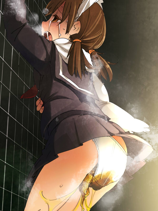 Anime Girl Pooping Panty Poop